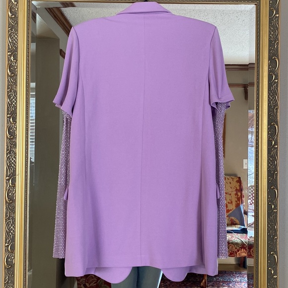 N1 Los Angeles Blazer with Rhinestone Sleeves - Picture 7 of 7